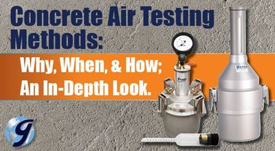 Concrete Air Testing An In Depth Look Gilson Co