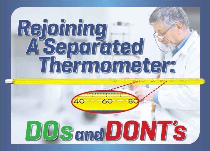 Rejoining A Separated Thermometer