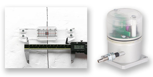Concrete Crack Monitor in Use