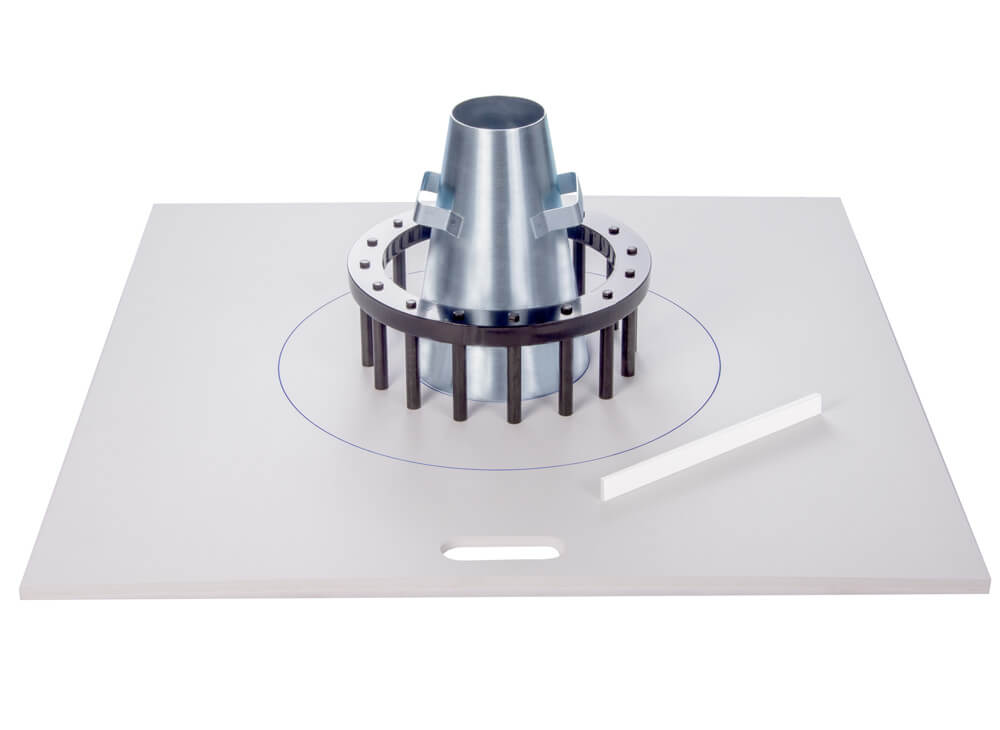 HM-55 SCC Passing Ability Set for J-Ring Test