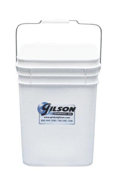 Square Plastic Sample Bucket - Gilson Co.
