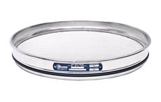 300mm Sieve, All Stainless, Half-Height, 1.25mm