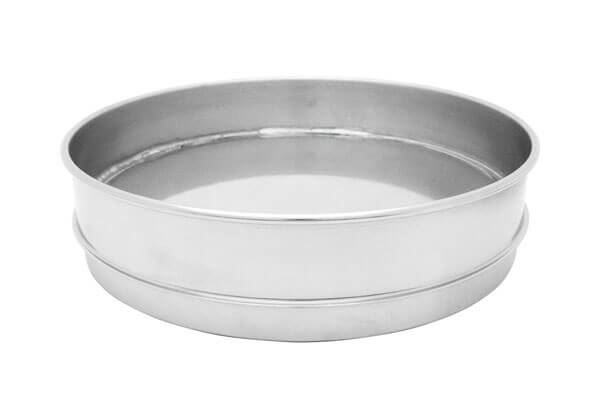 10" All Stainless Extended Rim Pan, Full Height