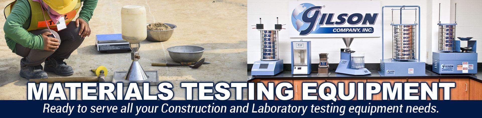 Construction Materials Testing Equipment and Laboratory Testing Equipment