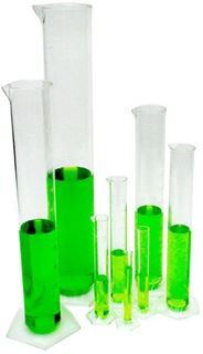 25mL Plastic Graduated Cylinder (Package of 5)