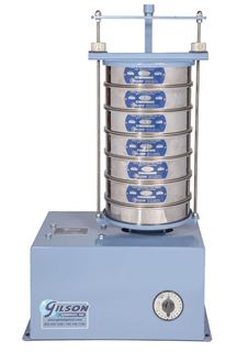 Gilson 8in Sieve Shaker with Mechanical Timer (115V, 60Hz)