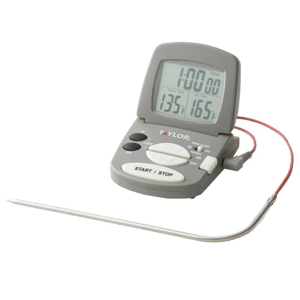 33° - 392°F External Digital Timer/Thermometer w/ Probe