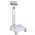500,000g Capacity Ohaus Defender 5000 Bench Scale w/ Column, 100g Readability