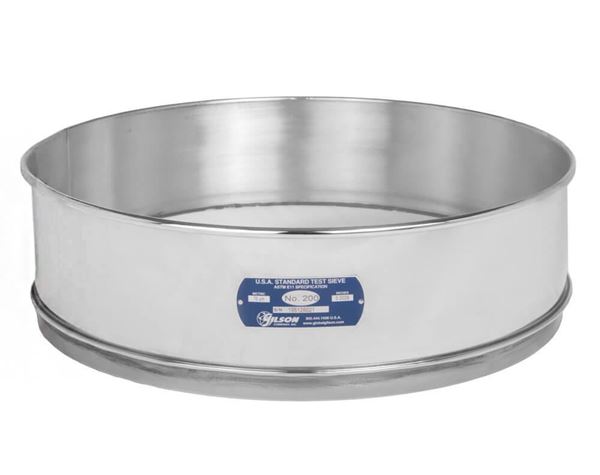 18in Sieve, All Stainless, Full-Height, 3in