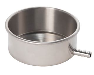 3in Stainless Steel Sieve Pan with Drain
