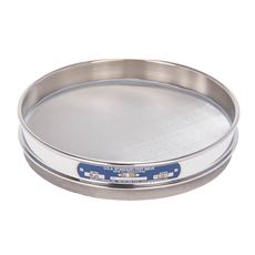 8in Sieve, All Stainless, Half-Height, No.325 with Backing Cloth