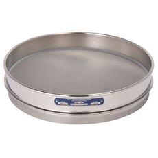 12in Sieve, All Stainless, Half-Height, No.40