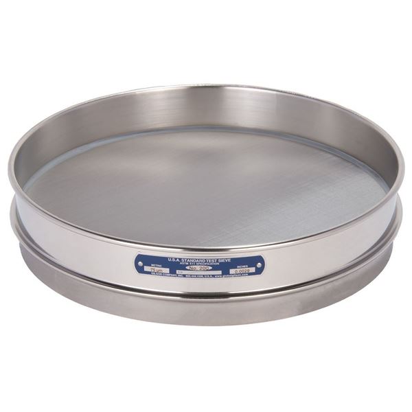 12in Sieve, All Stainless, Half-Height, No.200