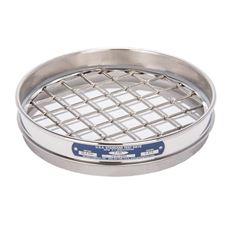 8" Sieve, All Stainless, Half-Height, 7/8"