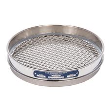 8" Sieve, All Stainless, Half-Height, .265"