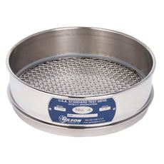 8in Sieve, All Stainless, Full-Height, No.4