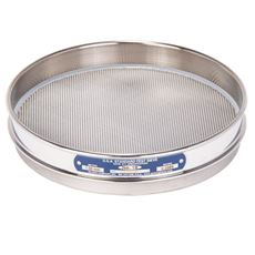 8in Sieve, All Stainless, Half-Height, No.18