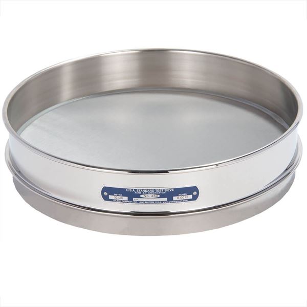 12in Sieve, All Stainless, Intermediate-Height, No.450