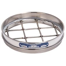 8" Sieve, All Stainless, Half-Height, 2-1/2"