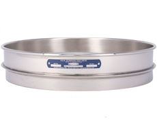 12in Sieve, All Stainless, Half-Height, No.45
