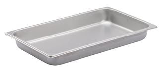 8.3qt Stainless Steel Pan, 20.7 x 12.7in