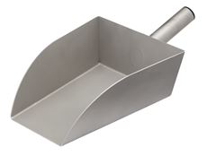 Cole-Parmer Essentials Lab Sampling Scoops, Stainless Steel, 1550 mL (52 oz)