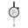 Mechanical Dial Indicator, 1 x 0.001in (Range x Division)