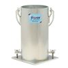 6x12in Steel Concrete Cylinder Mold with Handle