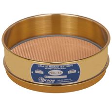 8in Sieve, All Brass, Full-Height, No.14
