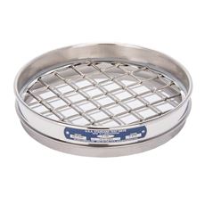Clearance 8" Sieve, All Stainless, Half-Height, 7/8"