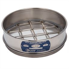8in Sieve, All Stainless, Full-Height, 1-1/2in