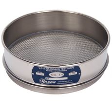 8" Sieve, All Stainless, Full-Height, No. 14