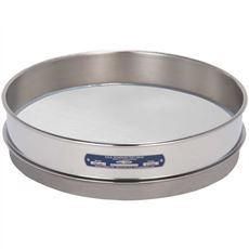 12" Sieve, All Stainless, Intermediate-Height, No. 100