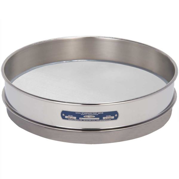 12in Sieve, All Stainless, Intermediate-Height, No.100