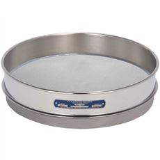 12" Sieve, All Stainless, Intermediate-Height, No. 30