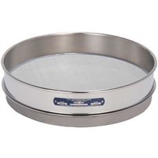 12" Sieve, All Stainless, Intermediate-Height, No. 18