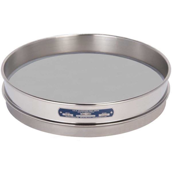 12in Sieve, All Stainless, Half-Height, No.140