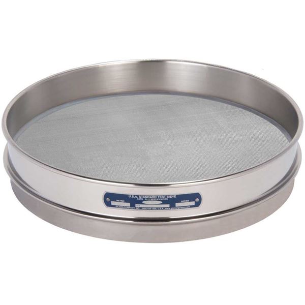 12" Sieve, All Stainless, Half-Height, No. 35
