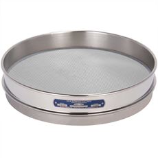 12" Sieve, All Stainless, Half-Height, No. 16