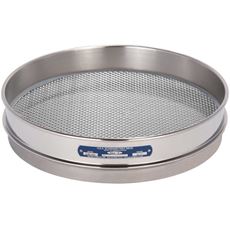 12" Sieve, All Stainless, Half-Height, No. 7