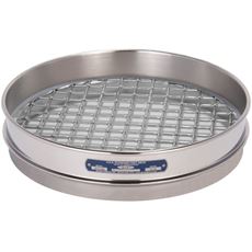 12in Sieve, All Stainless, Half-Height, 3/4in