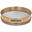 12" Sieve, Brass/Stainless, Intermediate-Height, No. 325 with Backing Cloth