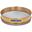 12in Sieve, Brass/Stainless, Intermediate-Height, No.325 with Backing Cloth