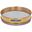 12" Sieve, Brass/Stainless, Intermediate-Height, No. 270 with Backing Cloth