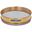 12in Sieve, Brass/Stainless, Intermediate-Height, No.270 with Backing Cloth