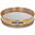 12" Sieve, Brass/Stainless, Intermediate-Height, No. 230 with Backing Cloth
