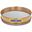 12in Sieve, Brass/Stainless, Intermediate-Height, No.230 with Backing Cloth