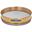 12" Sieve, Brass/Stainless, Intermediate-Height, No. 120 with Backing Cloth