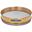 12in Sieve, Brass/Stainless, Intermediate-Height, No.120 with Backing Cloth