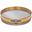 12" Sieve, Brass/Stainless, Half-Height, No. 270 with Backing Cloth